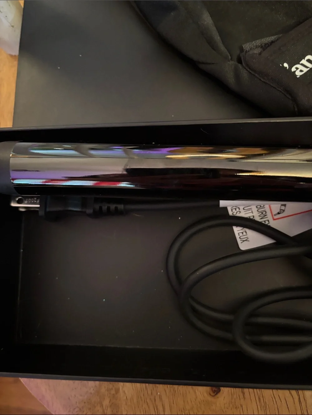 Lange  Curling Wand with Black Heat-Resistant Glove